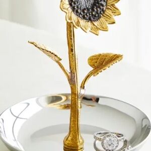 Michael Aram -Gold Sunflower Jewelry Holder